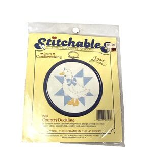 new stitchables candle wicking 7507 country duckling